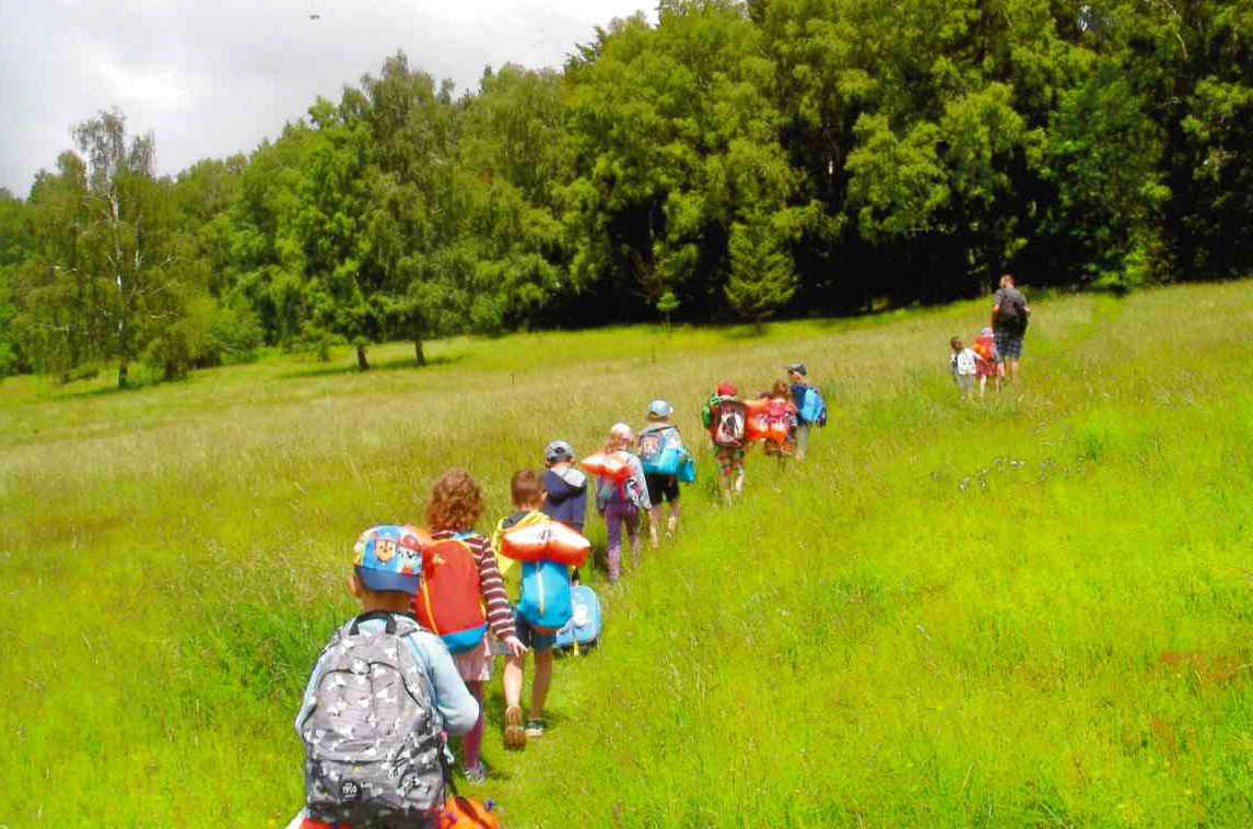 Wanderung zum Zuckertütenfest der Rennsteigkobolde