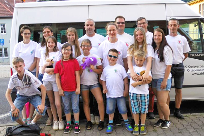 Gruppenbild der Ortsgemeinschaft Suhl