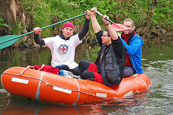 Freizeitgestaltung bei der DRK Wasserwacht Nahetal