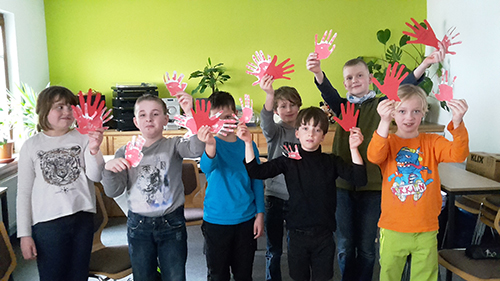 DRK Bergwacht Kids: „Aktion Rote Hand“