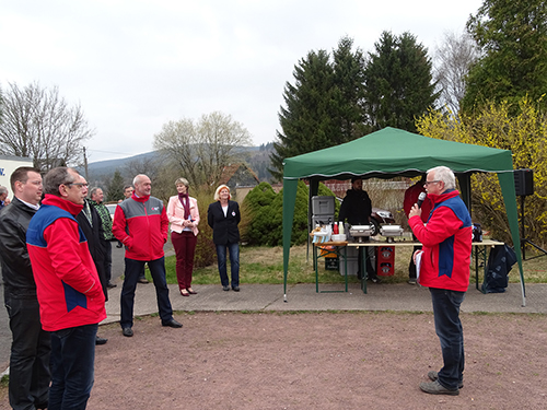 Richtfest „Haus Ehrenamt“ Suhl-Goldlauter