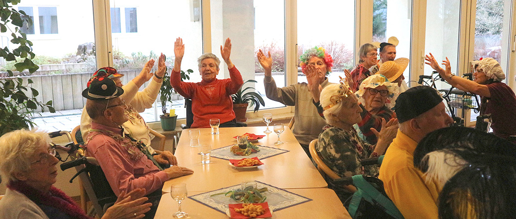 Fasching im Seniorenheim