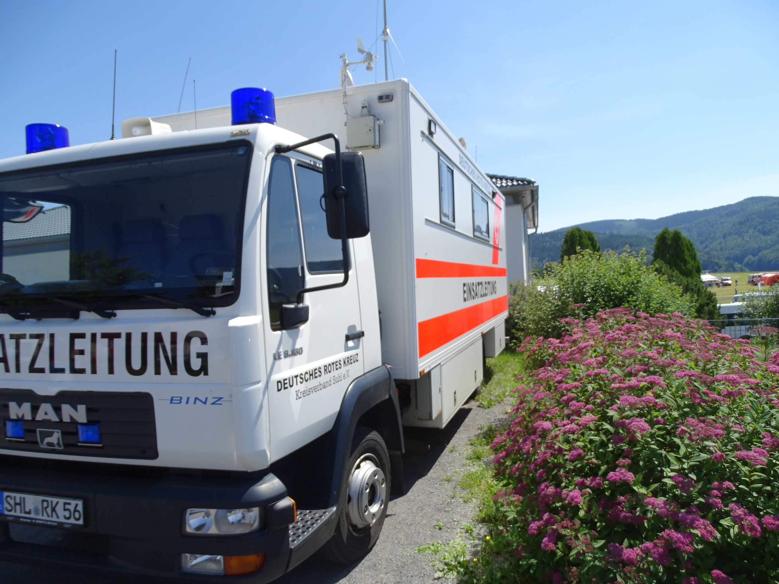 Einsatzleitwagen des DRK Suhl