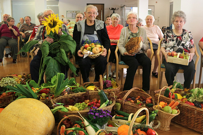 Erntedankfest im DRK Seniorenheim Zella-Mehlis